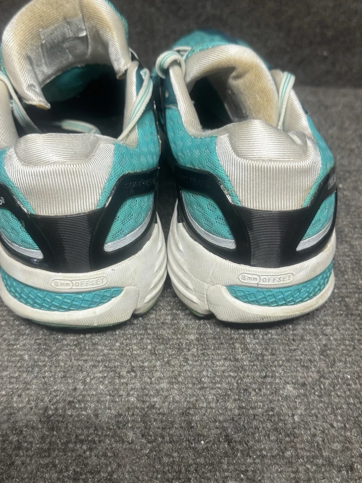 Saucony Triumph ISO 3 Mujer 10 Verde azulado Negro Zapatos para Correr EVERUN Acolchados Gimnasio Foto 4 de 4