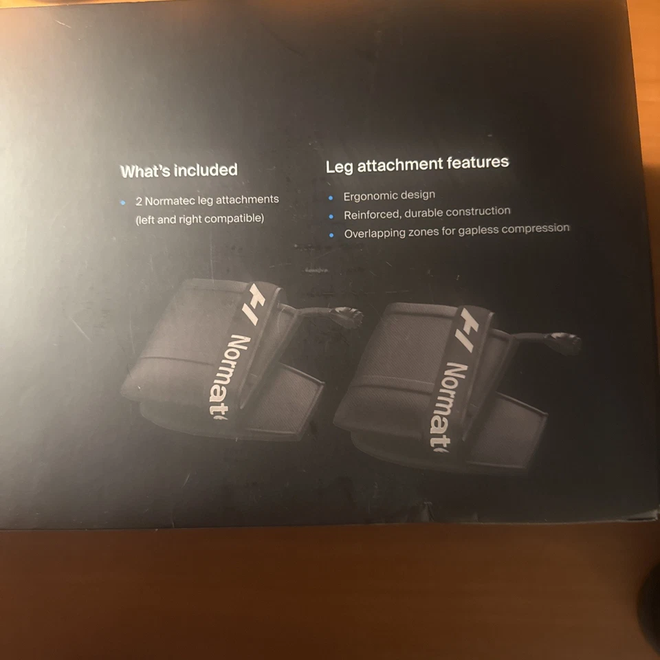 Normatec 3 Legs Tall Pair 63096-001-00-Open Box Mint Unused -Hyperice - Image 3 of 4