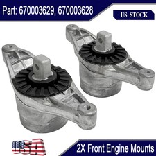 Fits For 14-17 Maserati Ghibli 13-16 Quattroporte AWD New 2× Front Engine Mounts