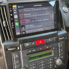 Apple Carplay Android 14 Car Stereo Radio For Land Rover Freelander 2 2007-2012