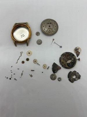ETA 1164 Triple Calendar Watch Case, Dial, Movement parts