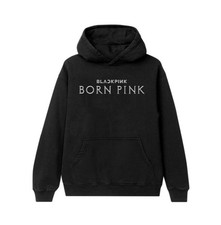BLACKPINK x Jisoo Born Pink Official Tour Merchandise Black Hoodie Size Large