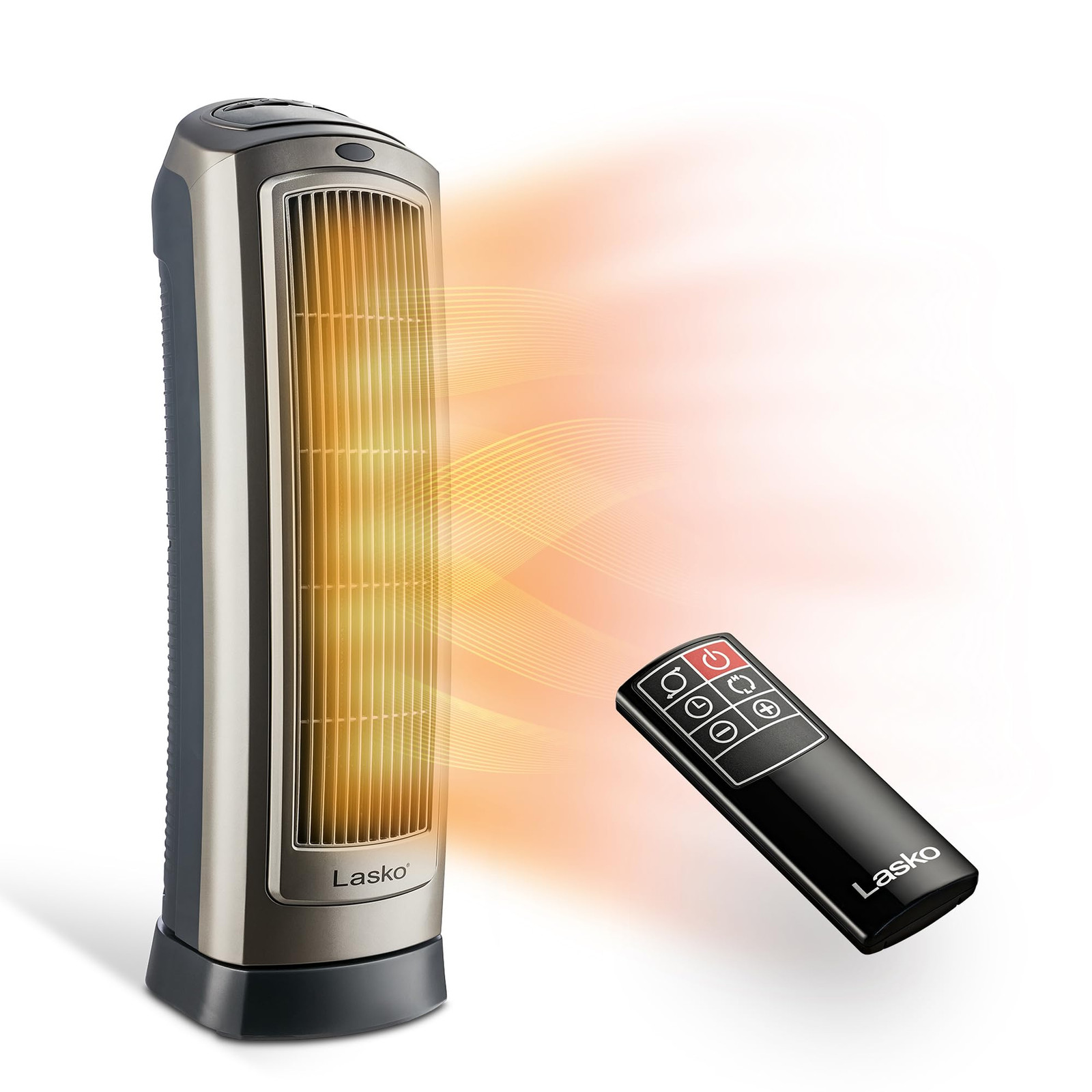 Oscillating Digital Ceramic Tower Heater for Home with Adjustable Thermostat,...