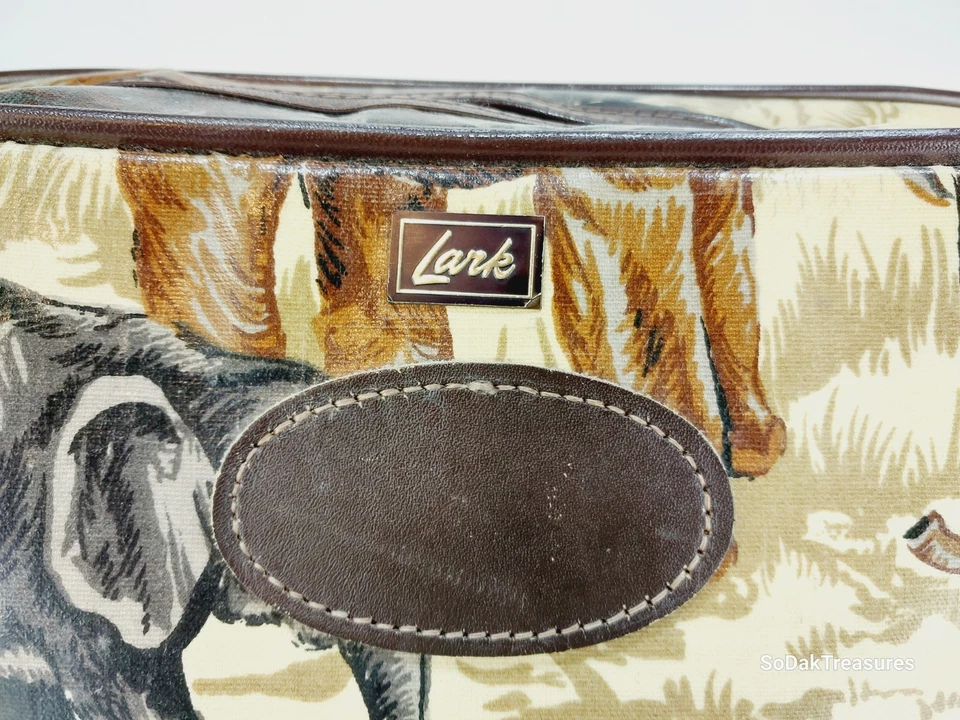 Bolso Mensajero Safari Vintage Abercrombie & Fitch LARK Foto 3 de 4