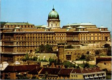 Postcard Hungary Budapest Buda Castle
