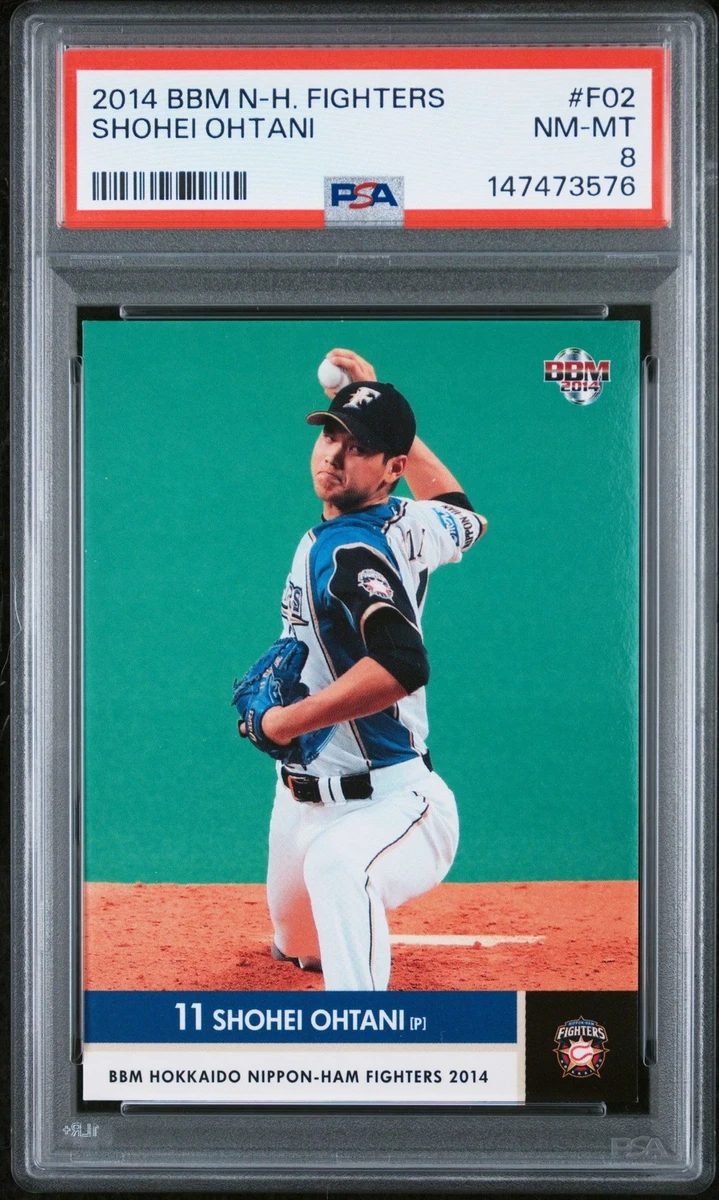 BBH 2014 vol.1 日ハム 2014 Bbm Hokkaido Nippon-Ham Fighters - Shohei Ohtani #F02 for