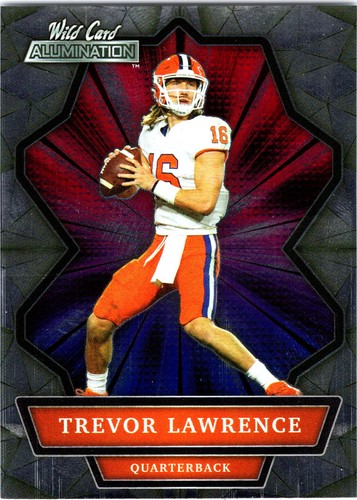 Trevor Lawrence #ABC-1 2021 Wild Card Alumination card
