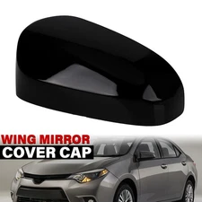 Driver Left Side Mirror Cover Cap No-Turn Signal For 2014-2019 Toyota Corolla