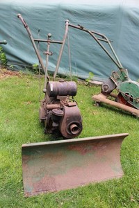 Rototiller Inc Roto-ette 1947/48 with Plow Attachment