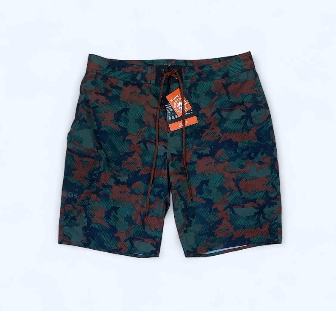 Simms Tumunu Short Multicolored Rock Ridge 38 NEW!!
