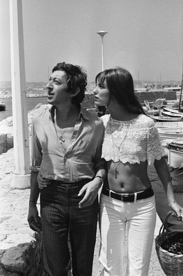 Serge Gainsbourg Jane Birkin Sexy 8x12 giclee photo 