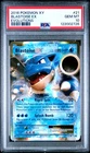 2016 POKEMON XY EVOLUTIONS #21 BLASTOISE EX PSA 10