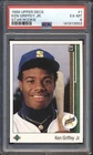 1989 Upper Deck Baseball Ken Griffey Jr. ROOKIE #1 PSA 6 MARINERS EX-MT HOF
