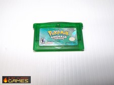 NEW BATTERY Pokemon Emerald - GAME ONLY - NINTENDO Gameboy Advance 1017a