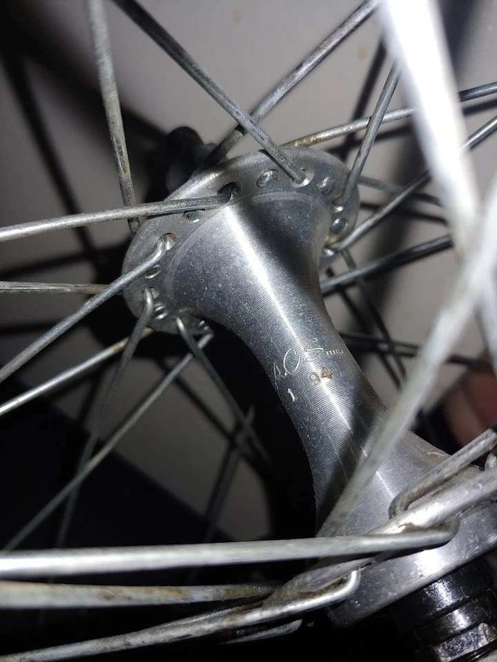 Llantas BMX cromadas GT 1994 BUJES ACS Performer Vertigo Dyno Compe de 20 pulgadas Foto 2 de 4