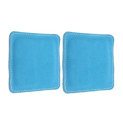  2pcs Leder Billard Cue Lederreinigung Handtuch geschmeidiger Billard