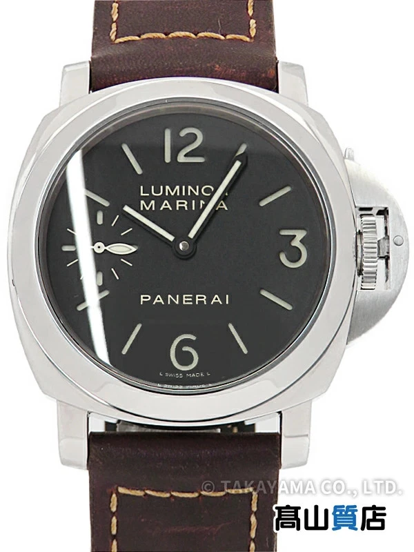 Panerai — Panerai Luminor PAM00111 Stainless Steel Leather 44mm with Box #TW1398