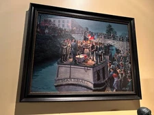 Mort Kuntsler Going Home Giclee on Canvas Numbered 36x24.5" 8/100