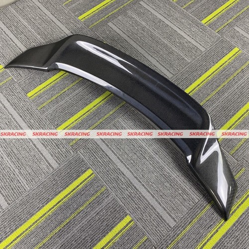 Alerón trasero de fibra de carbono para Mazda 3 Axela sedán 14-18 ala labio pico de pato - Imagen 7 de 13
