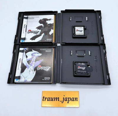 Pokemon Black Black 2 White White 2 Boxed set Nintendo DS Japan