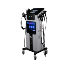 Facial Small Bubble H2O2 Hydro Dermabrasion SPA Skin Tightening Machine 8IN1