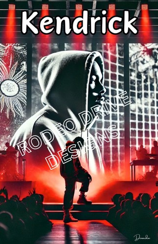 Kendrick Lamar Poster Print 11x17 Legend Kendrick Lamar Wall Art Poster