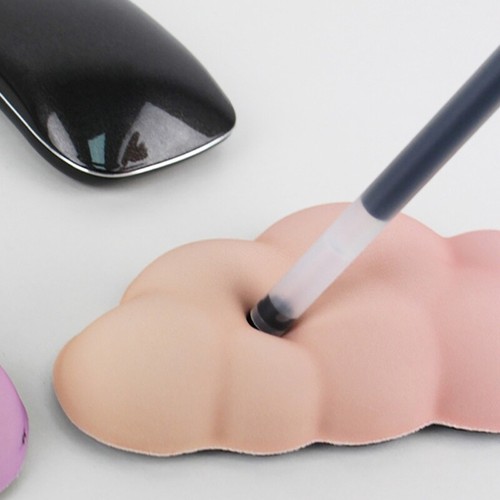 Cloud Mouse Pad Wrist Rest Rainbow Gradient Non-Slip Base for Comfortable Typing - Afbeelding 2 van 10