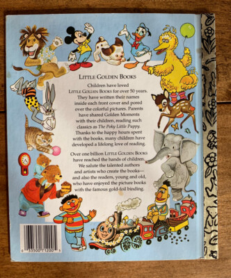 Sesame Street Little Golden Book Oscar's New Neighbor Hardback | eBay