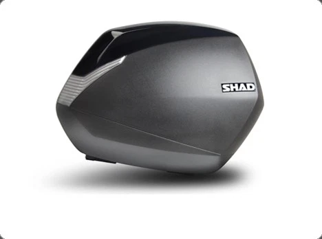 KIT SHAD fijacion + maletas laterales tapa negro metal SH36 BMW F800R (09-14) - Imagen 2 de 5