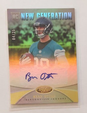 Ryan Otten (Jaguars) 2013 Certified MIRROR GOLD SIgnatures ROOKIE AUTOGRAPH /25