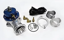 Universal Blowoff Valve Type  32mm w/ V-Band Blue