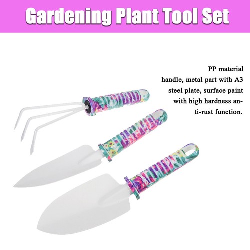 10Pcs Garden Tool Set Shovel Harrow Potted Flower Gardening Tools Gift Kit - Picture 9 of 12