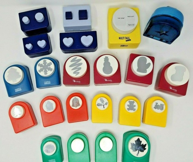 Large Lot of (22) Crafting Scrapbooking Paper Punches mostly Creative Memories eBay