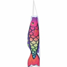 WINDSOCK--36" Koi Windsock -Warm Tropical Design- by Premier Kites