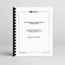 HP 06023-90001 Autoranging DC Power Supply Model 6023A Operating Service Manual