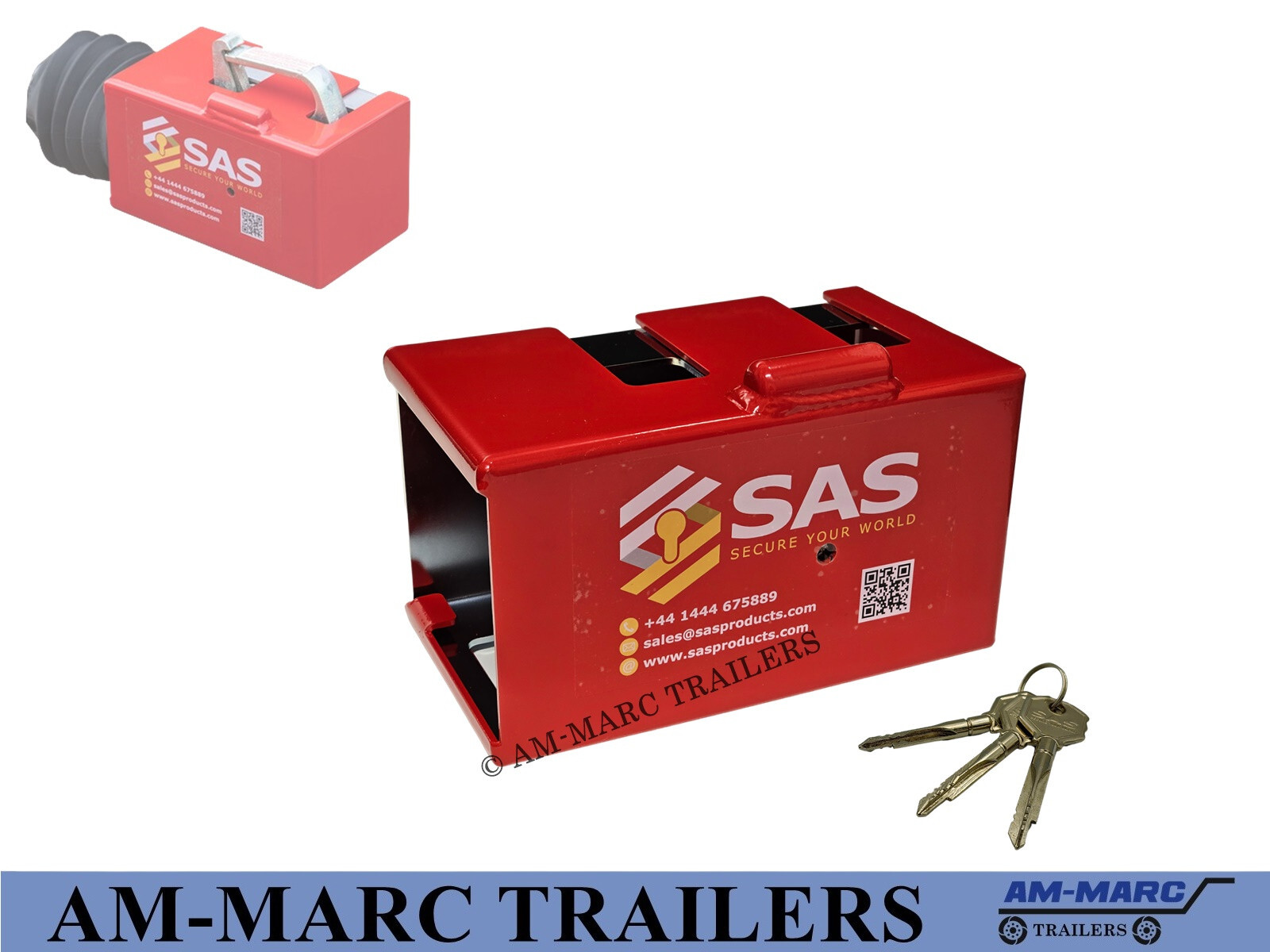 SAS FORT T Fortress Hitchlock for Bradley Indespension Trailer Lock