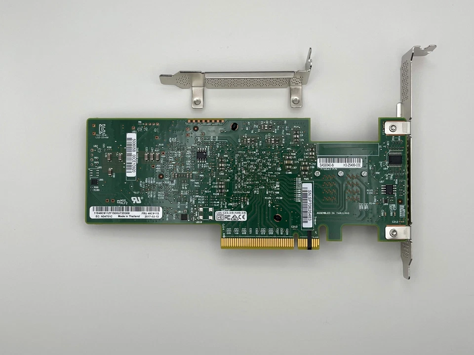 IBM M1215 IT Mode LSI9340-8i SATA/SAS HBA 12Gbps for FreeNAS Unraid ZFS - Image 2 of 2