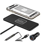 Wireless Car Charger Qc 3.0 Usb Adapter Kit Fast 15W 10W 7.5W Quick Charge Qi