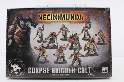 H7 Warhammer 40k 40,000 Necromunda Set MISB Corpse Grinder Cult 10 Citadel Minis