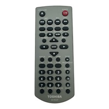 Toshiba SE-R0127 Replacement Remote Control Gray - Has Been Tested