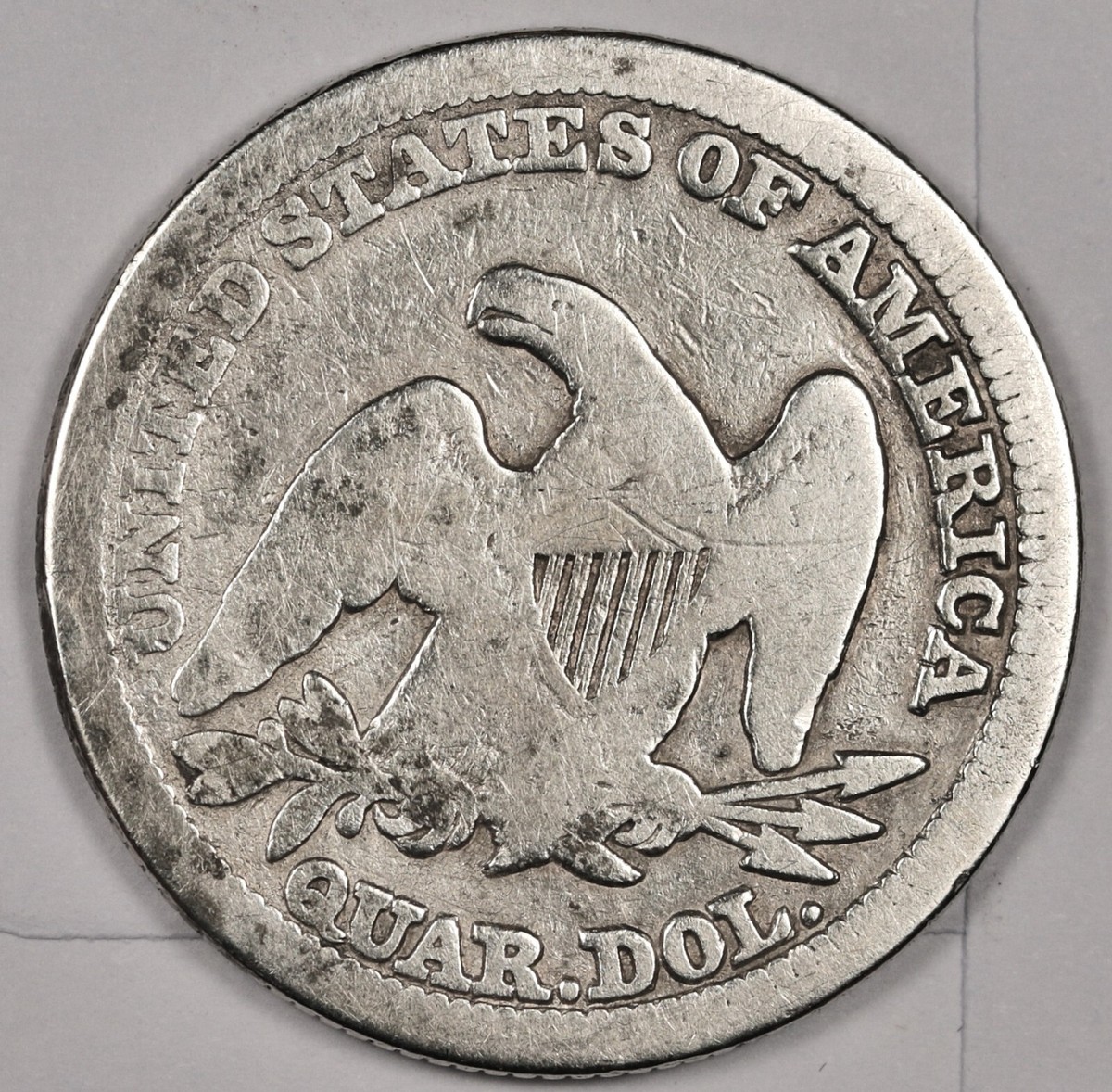 1847 Liberty Seated Quarter. VG Detail. 177293 | eBay