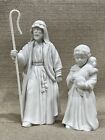 Avon-Nativity Collectibles - Shepherd & The Shepherd Boy Porcelain-2 Figurines
