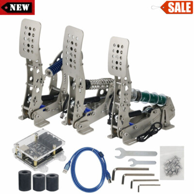 200KG Speed Game Throttle Clutch Hydraulic Pedal Racing Simulator import Rubber 