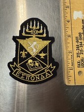 Alpha Epsilon Pi 4" Embroidered Crest Patch New, - RARE - FREE SHIPPING