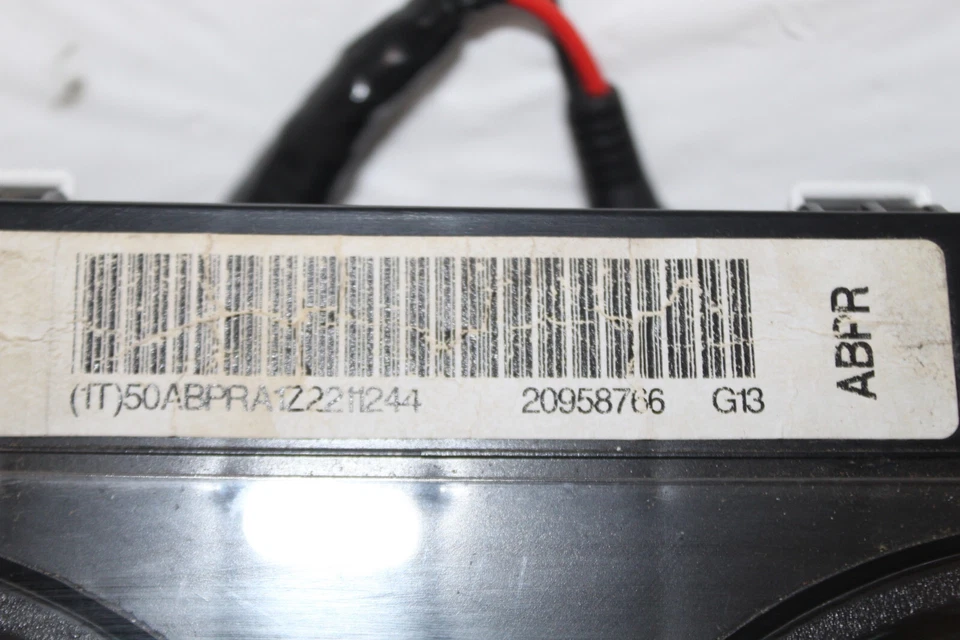 Velocímetro Cluster Sierra Silverado 1500/2500/3500 2007-12 camioneta 93.109 millas Foto 2 de 3