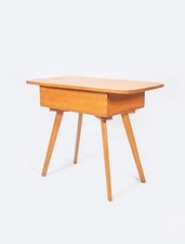 Vintage Mid Century Handmade Sewing Box Side Table - *FREE UK Delivery