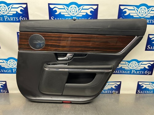 2011 Jaguar XJ XJL Rear Passenger Right Door Panel w/ Wood Grain - Black - 120k