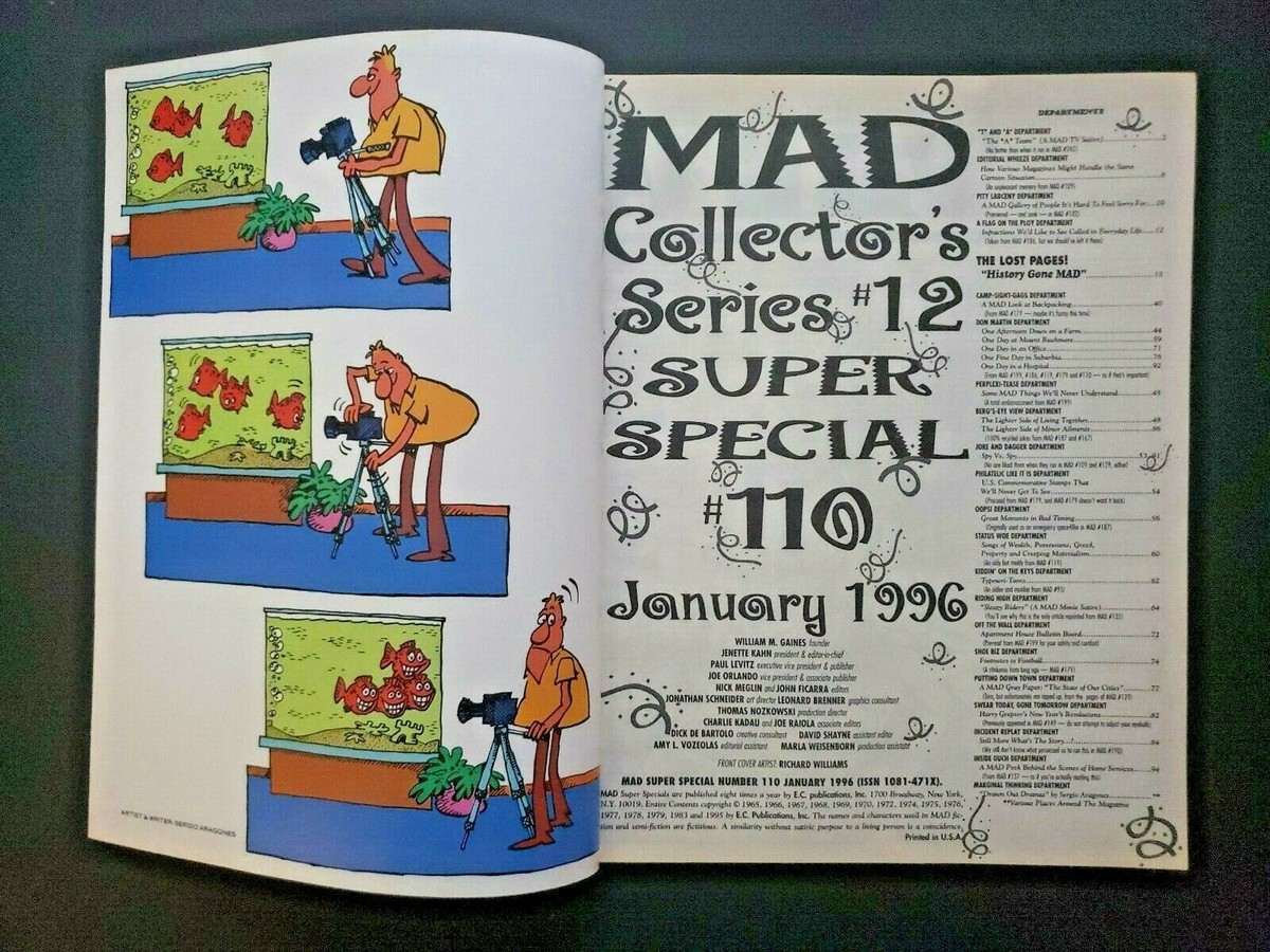1996 MAD Magazine Special Edition Jan. Collectors Series #12