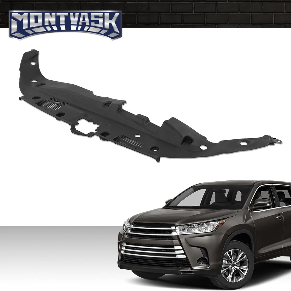Upper Radiator Support Cover Panel Fit For 2014-2018 Toyota Highlander Foto 3 de 4