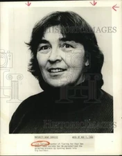 1988 Press Photo Lisa Carlson, author of "Caring for Your Own Dead" - hca78186